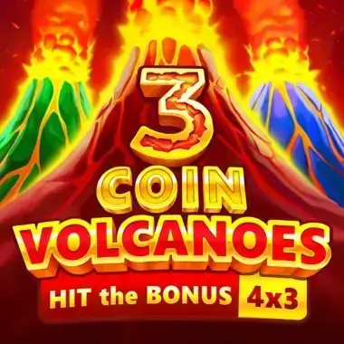 Play 3 Coin Volcanoes Golden Crown casino